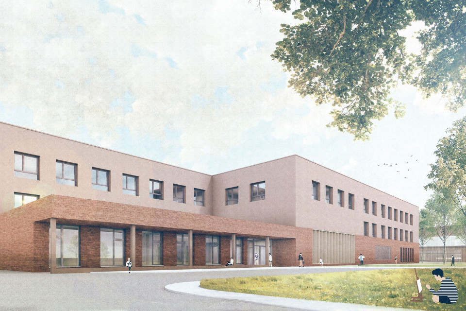 Neubau Förderschule Altlandsberg, Bild 1